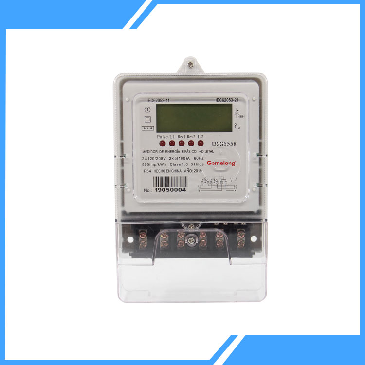 Characteristics of Two-phase Electric Meters