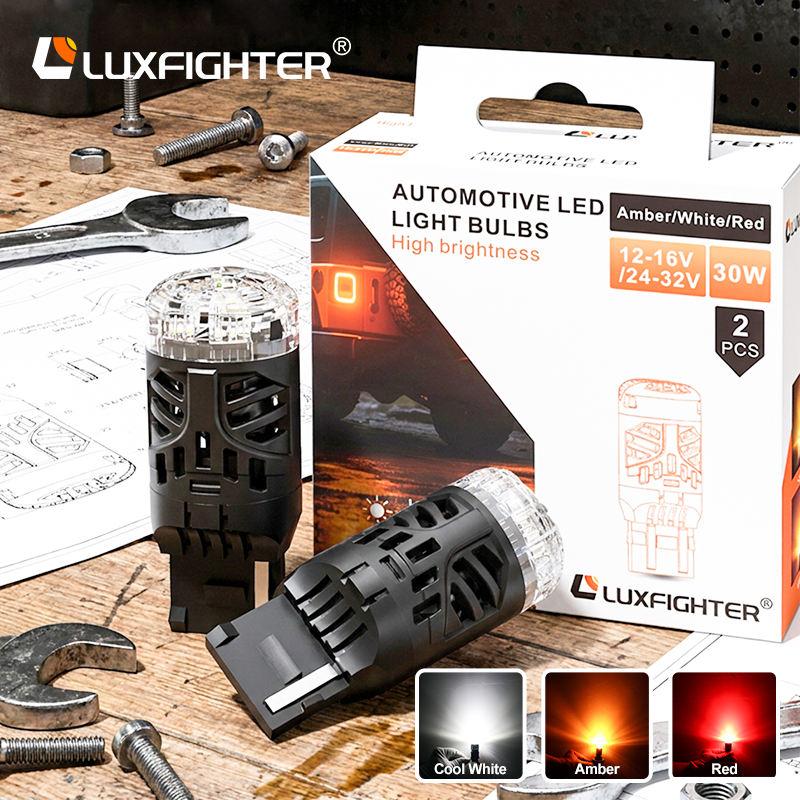 Custom T20 LED Turn Signal Bulb Upgrades for Brighter, Safer Driving